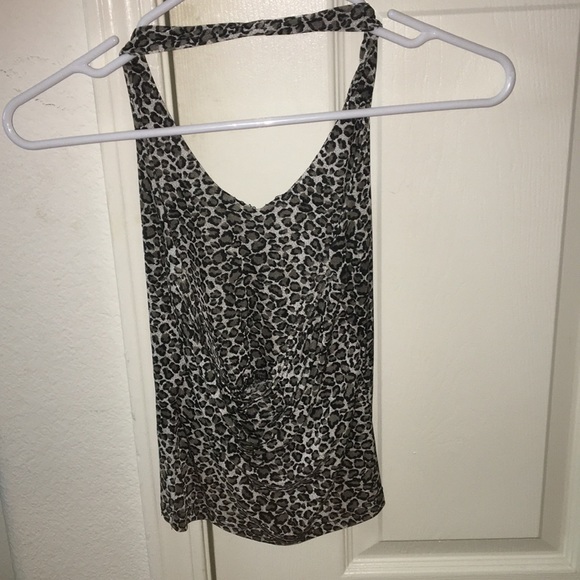 Leopard halter top - Picture 2 of 2